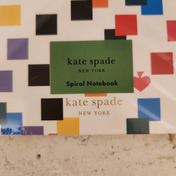 Kate Spade Colorful Spiral Notebook - Picture 2 of 4